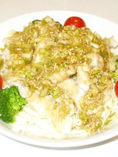 簡単!油淋鶏♪鶏にかけるだけ唐揚げなし-レシピのメイン写真