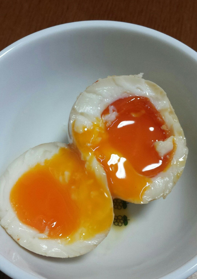 とろっとろ☆流れ出る黄身のゆで卵-レシピのメイン写真