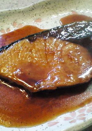 ブリの煮付けの照り焼き風-レシピのメイン写真