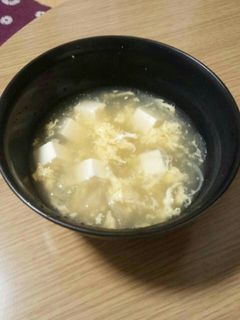 ふんわり卵のあったかスープ-レシピのメイン写真