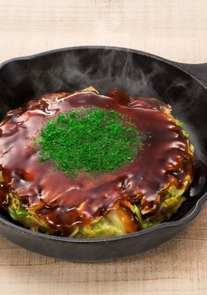 スキレットでオシャレに♪あつあつお好み焼-レシピのメイン写真