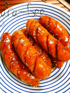 旨い!スパイシーソース照り焼きウインナー-レシピのメイン写真