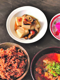簡単おかず♪高野豆腐のきのこあんかけ-レシピのメイン写真