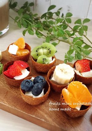 ミニミニクルスタード＊-レシピのメイン写真