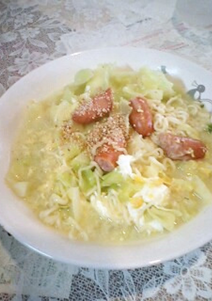 定番の塩ラーメン-レシピのメイン写真