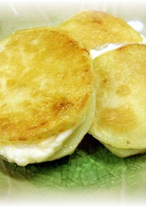 ジャガイモのチーズはさみ焼き♪-レシピのメイン写真