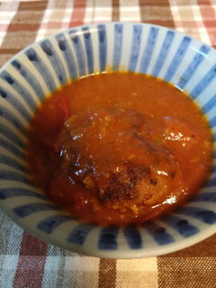 ハンバーグのトマトソース煮込み-レシピのメイン写真