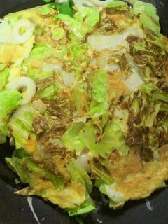 餅入りお好み焼き風-レシピのメイン写真