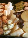 茅乃舎だしと鶏茹で汁で☆本格風おでん
