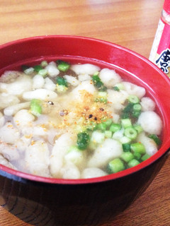 簡単!美味しい!天かすとネギの味噌汁。-レシピのメイン写真