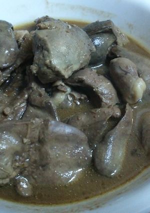 鶏肝サッパリ煮-レシピのメイン写真