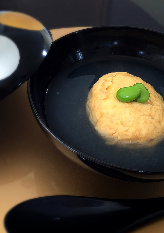 レンジで簡単✩明石焼き風巾着たまご-レシピのメイン写真