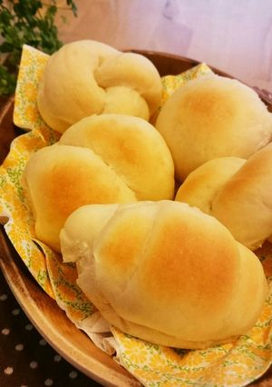 ほんのり甘い♡ミルクパン-レシピのメイン写真