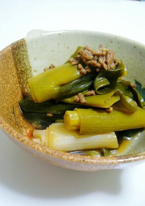 ☆ネギのそぼろ煮☆-レシピのメイン写真