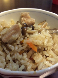 鶏ときのこの炊き込み御飯-レシピのメイン写真