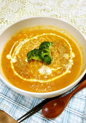 濃厚♡エビのビスク風塩ラーメン-レシピのメイン写真