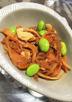 彩り◎鶏肉入り切り干し大根煮♡-レシピのメイン写真