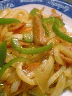 簡単★アレンジ ナポリタンうどん-レシピのメイン写真