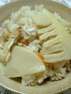 シンプル☆たけのこご飯-レシピのメイン写真