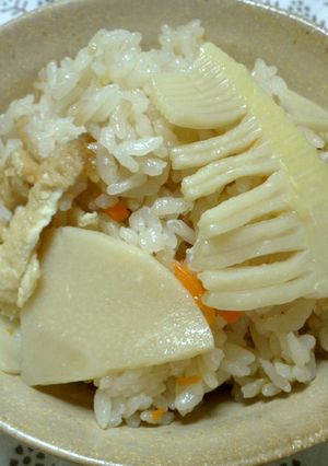 シンプル☆たけのこご飯-レシピのメイン写真