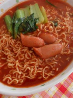 トマトしょうゆラーメン-レシピのメイン写真