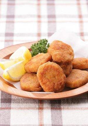 お花見に!お弁当に!自家製チキンナゲット-レシピのメイン写真