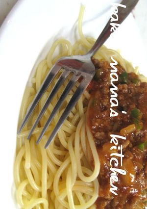 ミートソース缶♥♡簡単スパゲティ-レシピのメイン写真