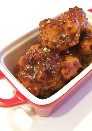 ご飯もパンもOK♡ハニーマスタードチキン-レシピのメイン写真
