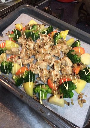 おもてなしに♡鶏と野菜のオーブン焼き-レシピのメイン写真