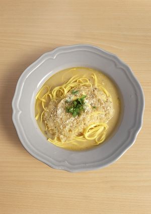 ストウブでアクアパッツァからのパスタ-レシピのメイン写真