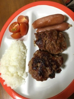 子供とクッキング☆ハンバーグ-レシピのメイン写真