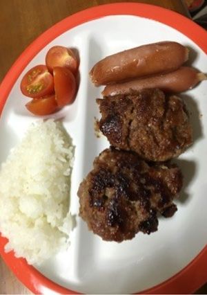 子供とクッキング☆ハンバーグ-レシピのメイン写真