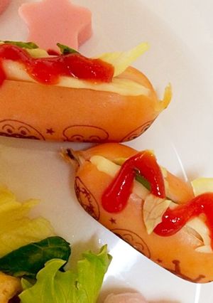 ソーセージdeミニホットドッグ⁈-レシピのメイン写真