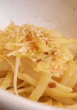姫かわの豆板醤和え-レシピのメイン写真