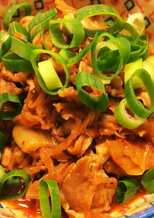 ♡切り干し大根と豚肉のキムチ煮♡-レシピのメイン写真