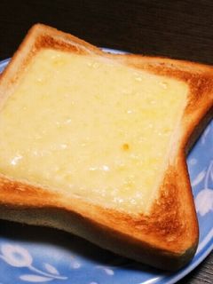 シンプルに!チーズトースト-レシピのメイン写真