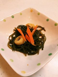 切り昆布の煮物-レシピのメイン写真