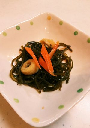 切り昆布の煮物-レシピのメイン写真