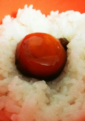 ★卵黄の醤油漬け★-レシピのメイン写真