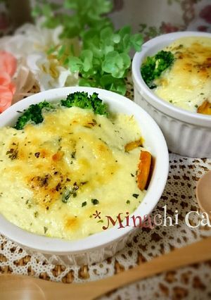 豆腐グラタン❤サッポロ一番塩ラーメン味-レシピのメイン写真