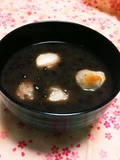 簡単!美味しい! 焼き餅ぜんざい-レシピのメイン写真