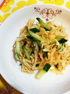 簡単!切干し大根ときゅうりのサラダ-レシピのメイン写真