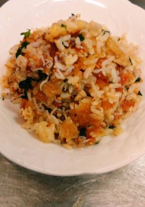 ジャコと大葉と梅のあっさり炒飯-レシピのメイン写真