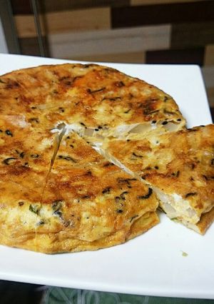 炊飯器でスパニッシュオムレツ-レシピのメイン写真