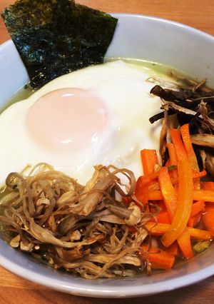 干し野菜で旨味UP♬塩ラーメン-レシピのメイン写真