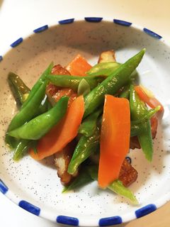さつま揚げといんげんの炒め物-レシピのメイン写真