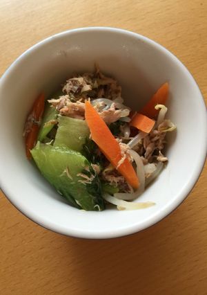 鰹生節ともやしの炒め物-レシピのメイン写真