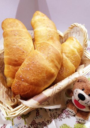 HB カリふわ あんバタ塩パン♪-レシピのメイン写真