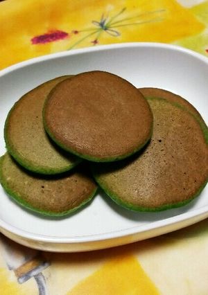 離乳食、幼児食に！ほうれん草パンケーキ-レシピのメイン写真