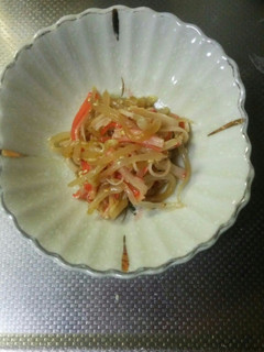 平日副菜☆もやしとカニカマの中華合え☆-レシピのメイン写真